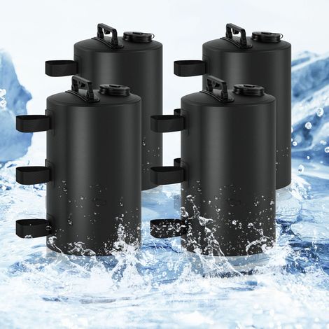 Poids pour Tonnelle 88 lbs (10L),Sac de Lestage Anti-Vent Portables,Poids pour Les Jambes,Réutilisable,pour Tentes Pop-Up,Tentes de Jardin,Auvents,Gazebos Extérieurs,Kit 4 Pièces (1/5)