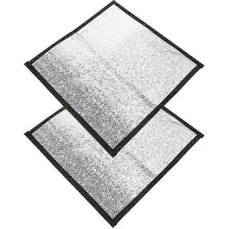 Tapis chauffant pour reptiles, lot de 2 grands tapis chauffants pour crabes et autres reptiles, avec isolation. (1/5)