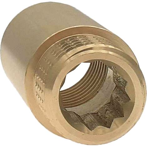 Rallonge laiton Mâle Femelle Ø 1/2" x L. 40 mm - à l'unité (1/3)