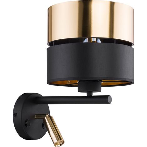 Tk-lighting Hilton 2579 Applique Murale Dorato Nero 34 cm (1/2)
