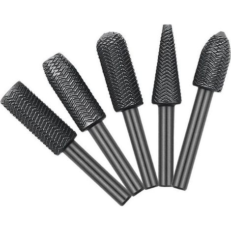 Limes rotatives, perceuse rotative, colonne vertébrale pour tête, lime rotative électrique, meulage électrique pour tête, ensemble d'outils de travail (1/5)