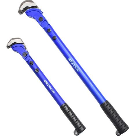 Clé à tuyau rapide multifonction, clé pour tuyauterie et barres d'armature, outil plomberie bricolage (1/3)