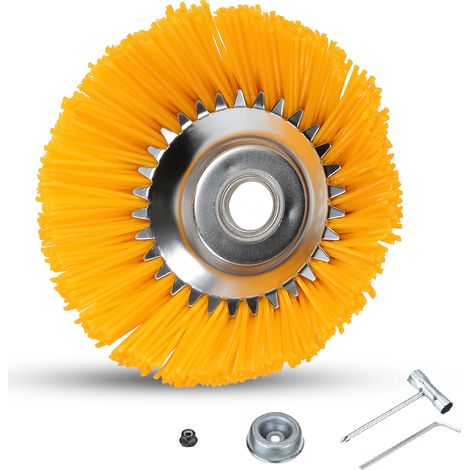Jiubiaz Unkrautbürste Garten Für Stihl Nylon Gezopft Profi 25,4x200mm 8 Zoll Trimmer