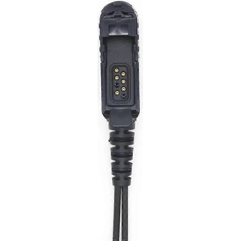 Talkie-walkie avec tube acoustique et bouton PTT pour radio bidirectionnelle Motorola P6600, P6620, XPR3300, XPR3500 et MTP3250-AquaForge