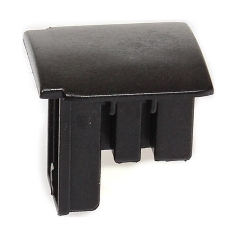 Nordic Aluminium XTS41-2 End cap for 3-light rail black