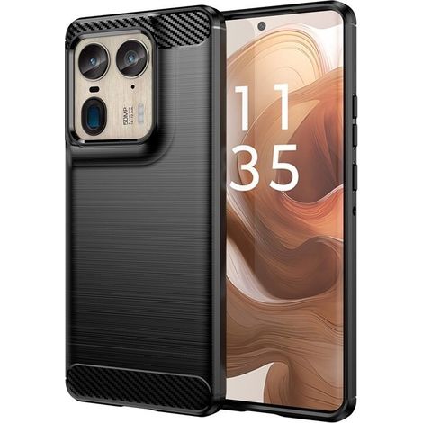 Funda Motorola Edge 50 Ultra, color carbón, color negro. (1/5)