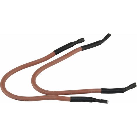 Diff – Câble électrode allumage pour chaudière – Lot de 2 câbles – Connexion stable et durable – Assure transmission étincelle