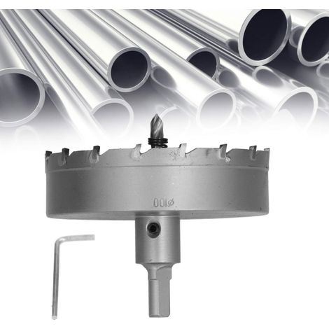 40–100 mm Hartmetall-Lochsäge, TCT-Bohrer, Lochsäge für Metalllegierungen, 100 mm (1/5)
