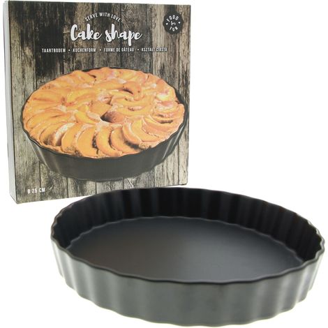 MOULE DE CUISSON POUR TARTES, PIZZAS, EN CÉRAMIQUE, RÉSISTANT À LA CHALEUR (1/5)