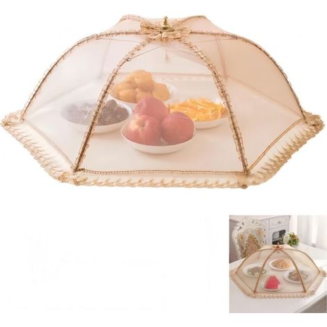 Grande couverture alimentaire pliable en maille de qualité supérieure pour l'extérieur, la cuisine, le jardin, les fêtes, le barbecue (1/5)