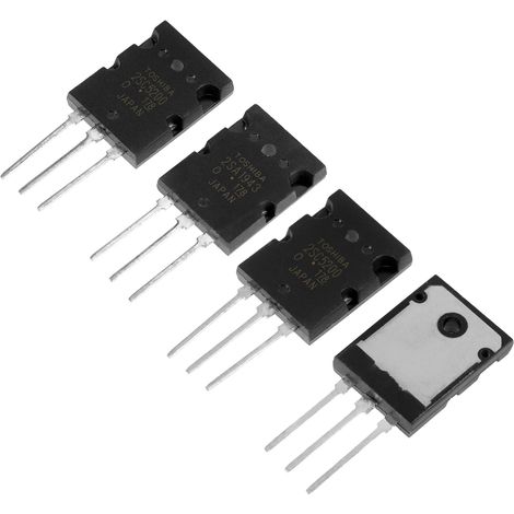 Paire de transistors audio 2SA1943 2SC5200 puissance élevée assortis - 5 paires (1/5)