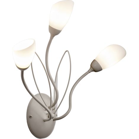 Applique da parete decorativa GLORIOSA sabbia/grigio 3xG9 Jupiter (1/5)