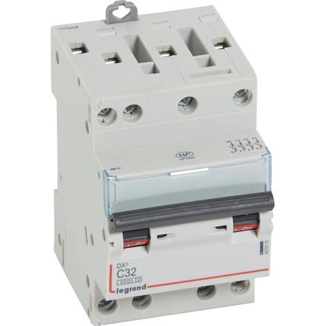 DX³ Disjoncteur 4P courbe C 32A 6kA/10kA 3M - LEG407910