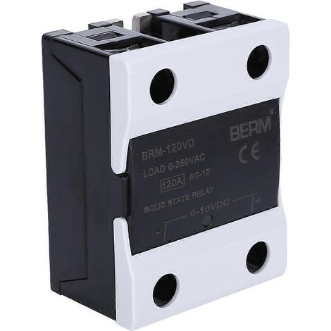 BERM Halbleiterrelais (SSR) mit LED-Statusanzeige, 4–20 mA, 0–250 V AC, BRM-120VD