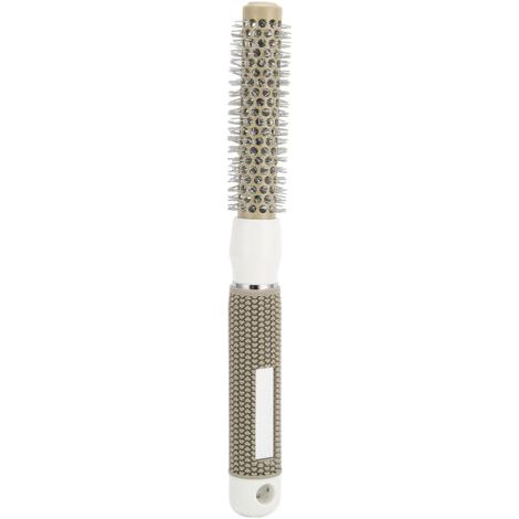Sèche-cheveux ionique avec brosse ronde et poils en nylon – peigne de séchage et de coiffage 19 (1/5)