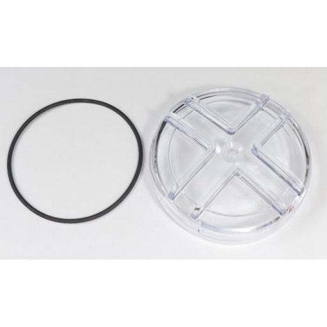Astralpool – Couvercle de préfiltre PPE Sena 4405010401 – Joint inclus – Diamètre 143 mm – Filetage plomberie pour installation facile