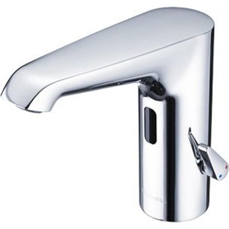 WT-Arm. XERIS E HD-M, Mixeur électronique, alimentation par batterie, moyen, chromé (1/3)