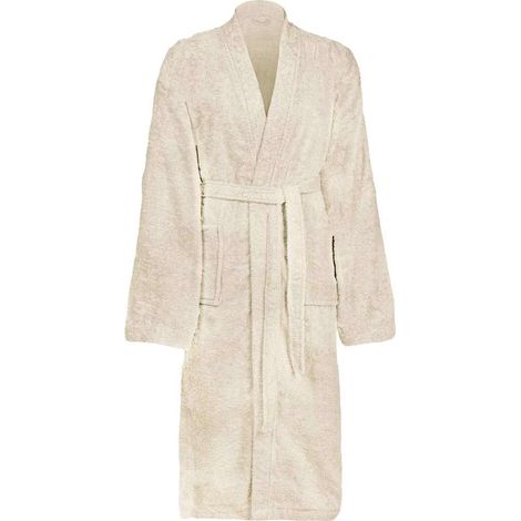 vidaXL Accappatoio KINN Crema s Cotone (1/5)