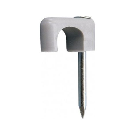 GRAPA PLAST. BLANCO N.6 MM. 8U.EHS - EHLIS