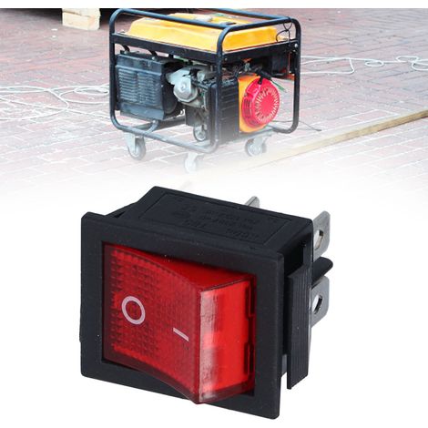 Interrupteur à bascule à six broches pour générateur 250 V CA (1/5)