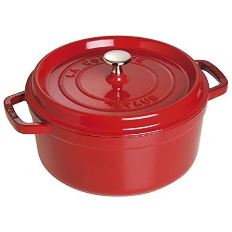 Staub Cocotte 26 cm Kirschrot Gusseisen (1/5)