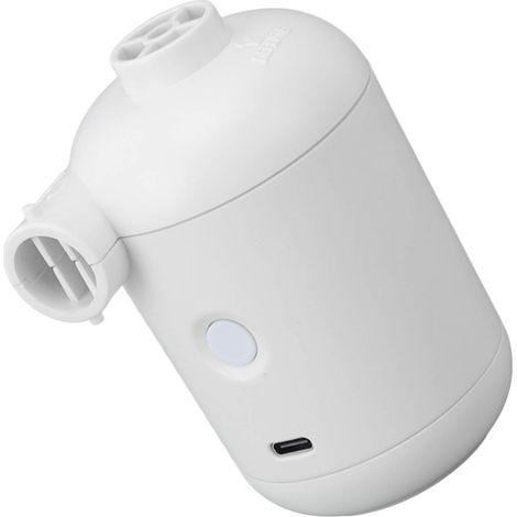 Pompe électrique USB DC5V gonflage et aspiration, matelas gonflable canapé bouée universelle blanc (1/5)