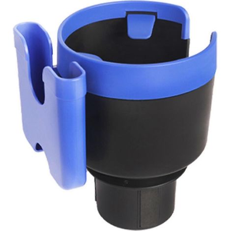 Porte-gobelet extensible pour voiture 2 en 1, porte-bouteilles et porte-boissons, taille ajustable (1/3)