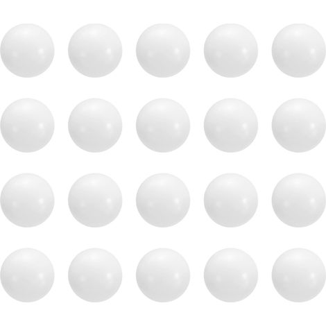 50pcs 1/2" 12.7mm POM Bearing Balls Solid Plastic Balls, Precision POM Balls (1/5)