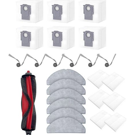 Adecuado para Q7 M5/Q7 L5/Q7 TF/Q8+/Q8 Max Pro+. Accesorios: Cepillo lateral principal, bolsa antipolvo, paño de limpieza. (1/2)