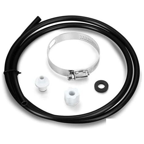 Tuyau d'Alimentation pour Chlorinateur Hayward CLX220 – pour CL200 – avec Écrou, Rondelle, Collier de Selle (1/5)