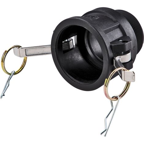IBC Adapter Camlock DN50 Dose auf 2 Zoll Aussengewinde (1/2)