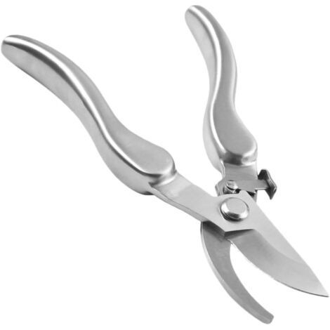 Professional stainless steel pruning shears, cutting size up to 12 mm (1/5)