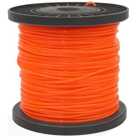 Fil de Coupe Herbe Robuste 2,4 mm x 100 m Ligne de débroussaillage Rond Bobine Nylon Corde pour débroussailleuse de Jardin, 0,095 \ (1/5)