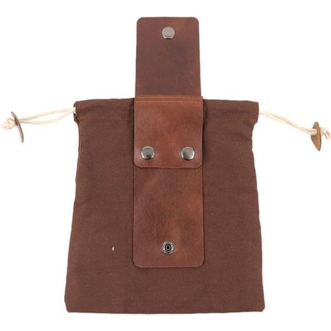 Ceinture en Cuir, Sac à Dos pour la récolte la fruite, Sac pour Le fourrage Camping pour l'excursionnisme, Sac Banane Pliable Multifonctionnel pour extérieurs, Poches pour Outils (1/5)