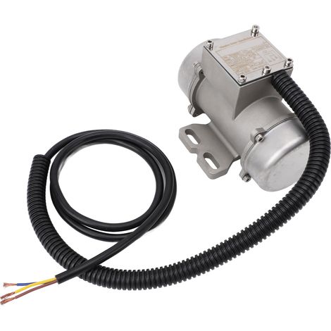 Moteur vibreur beton inox 3000 tr/min IP65 30W 30kg pour table vibration sable moteur electrique vibraeur construction (1/5)