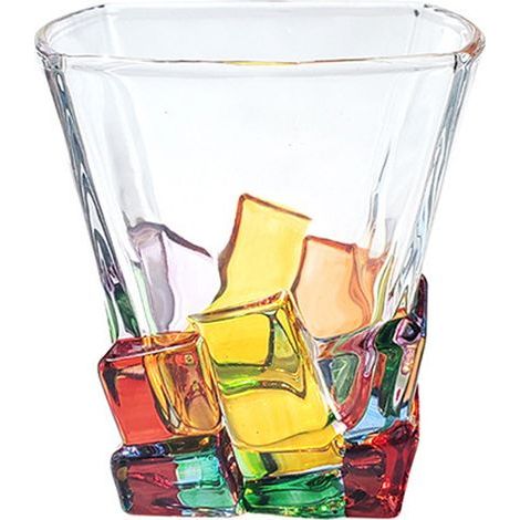 2 Verres à Whisky Colorés 320ml pour Maison - Set de 2 (1/5)
