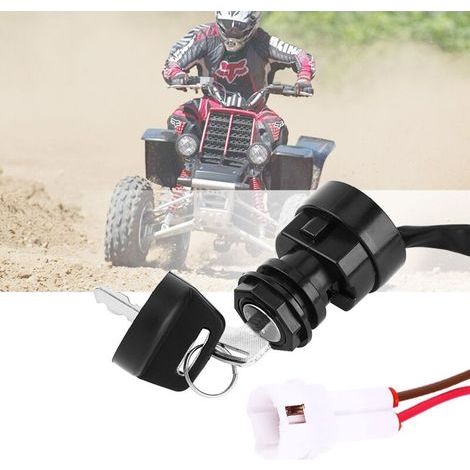 neiman 350 raptor,Neiman 350 Raptor,2 Pin Ignition Switch,Contacteur À Clé,Motorcycle Ignition Switch,Ignition Switch Assembly,2 Pin Motorcycle Atv Ignition Key Switch For Yfm 350 Bruin 660R 7 (1/4)