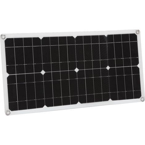 Chargeur solaire portable USB 35 W avec panneau solaire, design fin et léger pour véhicules et bateaux (1/5)