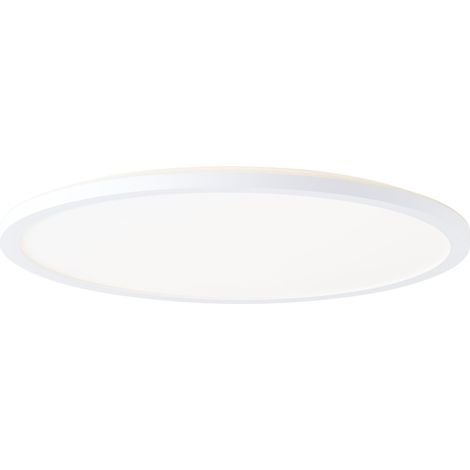 BRE-Light Panneau de plafond LED Milton 42cm blanc Plastique LED 24 W intégrée (flux lumineux : 3400lm, couleur de la lumière : 4000K) (1/5)