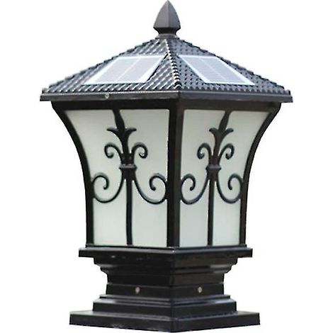 1 lampe solaire pilier (1/3)