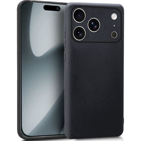 Funda COOL Silicona para iPhone 17 Pro (Negro)