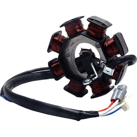 Bobine de stator à 5 fils pour moto Yamaha YBR125 (2005-2014) et XT125R/XT125X (2007-2008) (1/5)