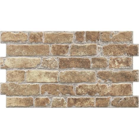 Carrelage mural parement 31x56 cm effet pierre naturelle – Grès cérame émaillé pour façades extérieures – Décoration murale intérieure – Realonda