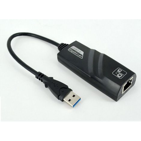 Adaptateur Ethernet USB, prise en charge automatique de la carte réseau MDIX USB3.0 Gigabit vers RJ45, carte réseau USB pour tablette PC externe
