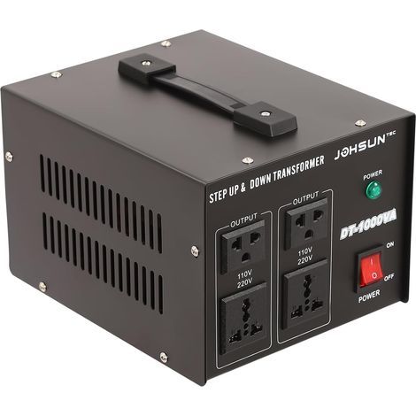 1000-VA-Spannungswandler, 220 V auf 110 V/110 V auf 220 V, Aufwärts- und Abwärtswandler, Überlastschutz (1/5)