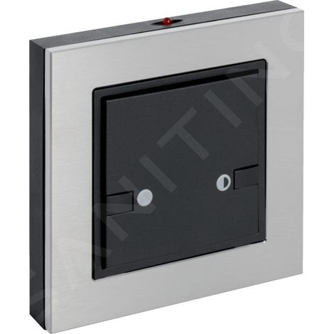 Geberit Systèmes de chasse d’eau - Bouton-poussoir radio pour déclenchement électronique du rinçage, alimentation depuis pile (1/3)