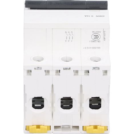 Miniatur-Drehstrom-Leistungsschalter 400 V, DIN-Schienenmontage, Unterspannungsüberlastschutz IC65NC10A (10 A) (1/5)