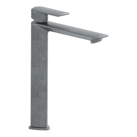 Mitigeur lavabo haut Métal Brossé PROFILO - CRISTINA ONDYNA PF22277 (1/2)