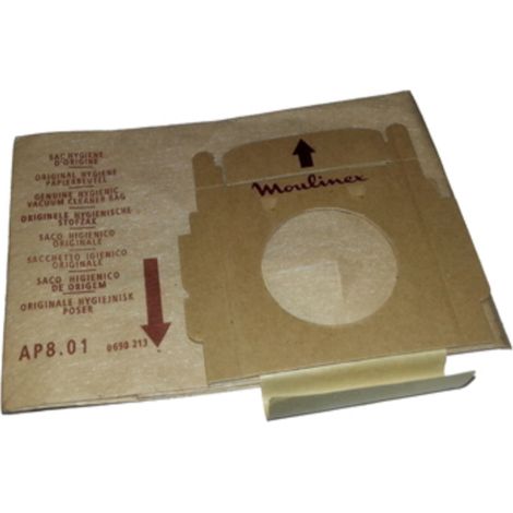 Bolsas aspirador Moulinex Powerclean (5 uds.)