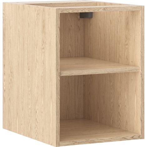 Mexen Box-A armoire ouverte avec étagère 35 cm, chêne - 91AX2-0350-470-0-81 (1/4)